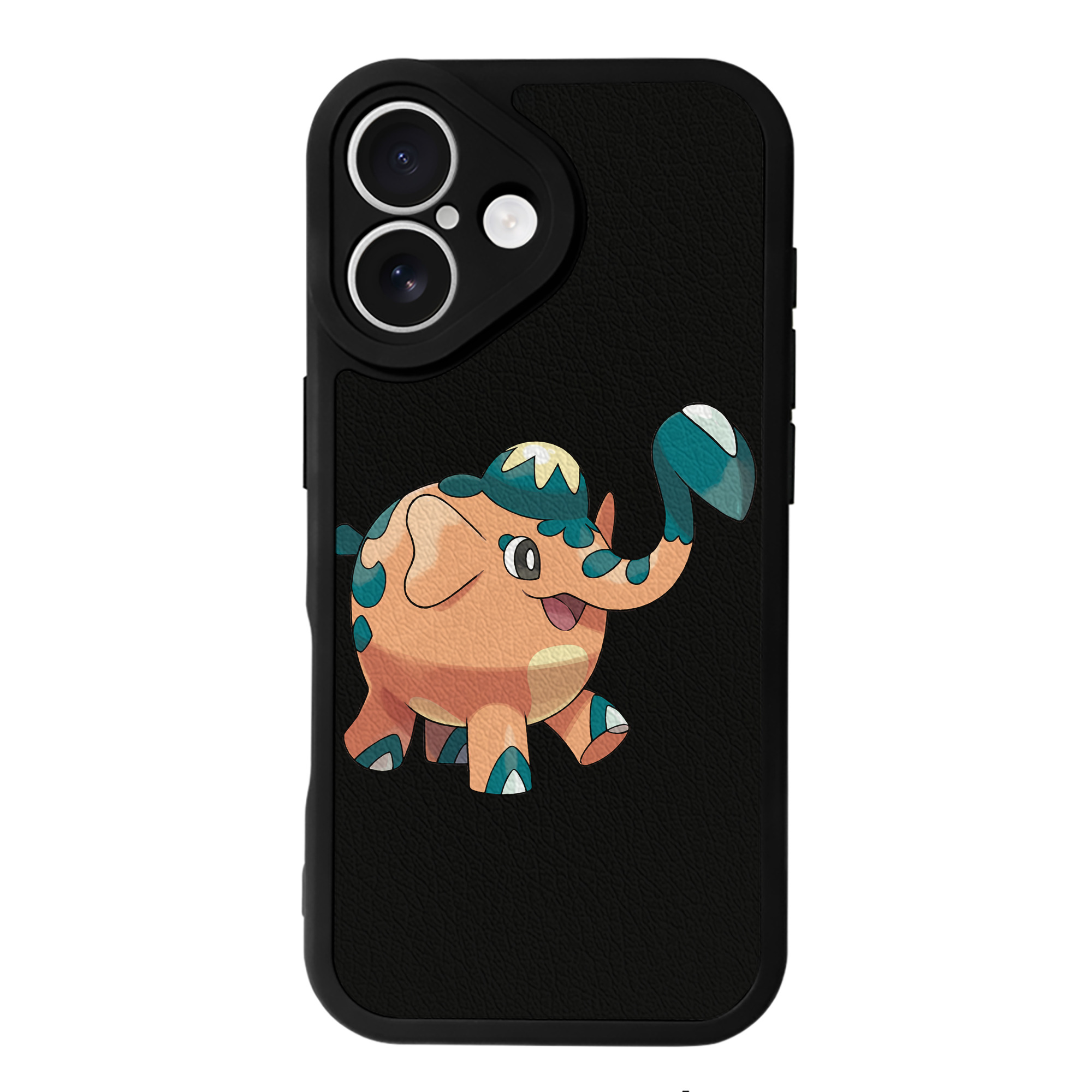 （画像用） ポケットモンスター Pokémon 【iPhone 16シリーズ対応】シリコンスマホケース（レザー調） 材質：シリコン